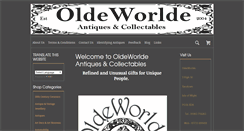 Desktop Screenshot of oldeworlde.co.uk