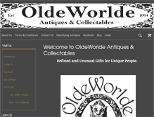 Tablet Screenshot of oldeworlde.co.uk